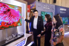 Asanzo ra mắt tivi dán tường có độ phân giải lên đến 4K