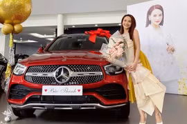Bảo Thanh được ông xã tặng xe hơi hơn 2 tỷ đồng
