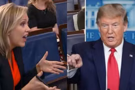 Nữ phóng viên bị nói thô lỗ khi hỏi Trump về kế hoạch mở cửa