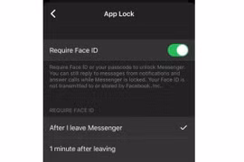 Facebook thử nghiệm xác thực bằng Face ID và Touch ID cho Messenger trên iOS