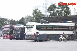 Hà Nội: Bến xe, doanh nghiệp vận tải chung tay phòng chống dịch COVID-19