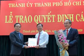 Thư ký Bí thư Thành ủy Nguyễn Thiện Nhân làm Chánh văn phòng Thành ủy TP HCM