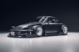 Porsche 911 trông hầm hố hơn khi được độ theo phong cách xe đua go-kart