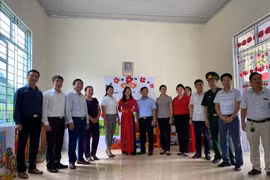Báo Công lý tổ chức khánh thành và bàn giao công trình điểm trường tại Cao Bằng