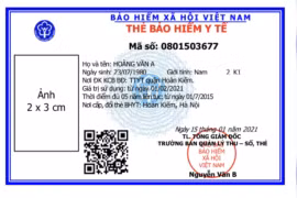 BHXH Việt Nam ban hành mẫu thẻ BHYT mới