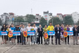 5 đội bóng tham gia Giải bóng đá Hội khỏe Hội Nhà báo Hà Nội mở rộng