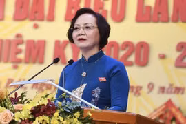 Bà Phạm Thị Thanh Trà phụ trách công tác tổ chức, cán bộ của Bộ Nội vụ