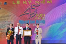 Báo Người Lao Động tổ chức Lễ kỷ niệm 45 năm thành lập