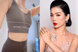 Lệ Quyên tung ảnh khoe body thon gọn chuẩn bị đi xem Chung kết Hoa hậu
