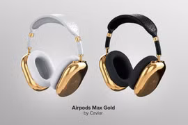 Caviar bán AirPods Max phiên bản mạ vàng 18K với giá hơn 100.000 USD
