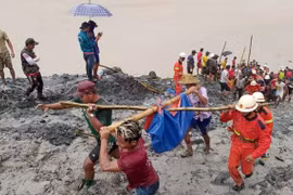 Sập mỏ ngọc ở Myanmar: Số người tử vong đã lên đến con số 162