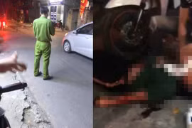 Hà Nội: Cô gái bị nam thanh niên cầm dao đâm gục khi vừa ra khỏi hiệu thuốc