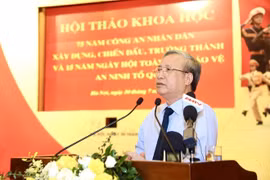 Lực lượng CAND là “thanh bảo kiếm” sắc bén của Đảng, của chế độ
