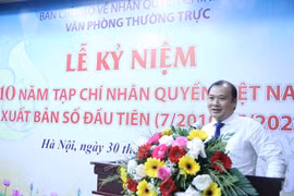 Lễ kỷ niệm 10 năm ngày xuất bản tạp chí Nhân quyền Việt Nam