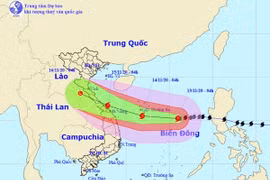 Thanh Hóa: Cấm biển kể từ 19 giờ ngày 13/11 đến khi bão số 13 tan.
