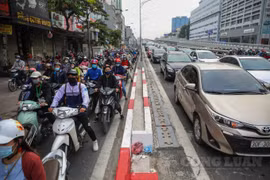 Gỡ 'nút thắt' ùn tắc giao thông đường vành đai 2