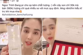 Ngọc Trinh tức giận khi bị "bóc phốt" bán son rẻ tiền