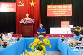 Bí thư Thành ủy Hà Nội: Đan Phượng cần quản lý chặt chẽ quy hoạch, đất đai để không xảy ra tiêu cực