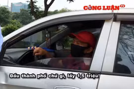 Hà Nội: Bất chấp lệnh cấm, xe dù bến cóc vẫn lén lút vận chuyển hành khách