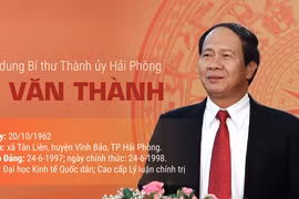 Chân dung Bí thư Thành ủy Hải Phòng Lê Văn Thành