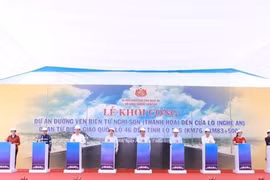 Nghệ An: Khởi công dự án đường ven biển Nghi Sơn - Cửa Lò