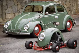 Bugkart Wasowski 4 bánh mini làm từ tấm chắn bùn xe Volkswagen Beetle