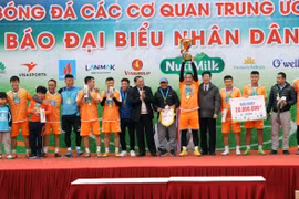 Bế mạc Giải bóng đá các cơ quan trung ương mở rộng