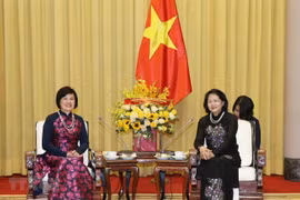 Phó Chủ tịch nước Đặng Thị Ngọc Thịnh tiếp Nhóm Phụ nữ Cộng đồng ASEAN
