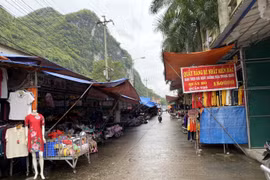 Lạng Sơn: Dịch Covid-19 khiến tiểu thương chợ cửa khẩu Tân Thanh "méo mặt"