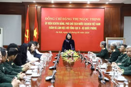 Phó Chủ tịch nước: Tin tức của Tình báo Quốc phòng phản ánh đầy đủ, kịp thời, chính xác