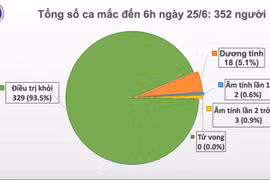 Việt Nam chỉ còn 23 ca đang điều trị COVID-19