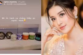 Bí mật dưỡng da được bật mí sau cánh cửa tủ lạnh của Huyền My