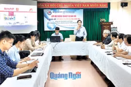 Quảng Ngãi bồi dưỡng kỹ năng phóng sự ảnh báo chí
