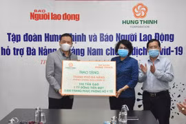 Hỗ trợ Đà Nẵng, Quảng Nam gần 5 tỉ đồng phòng, chống Covid-19