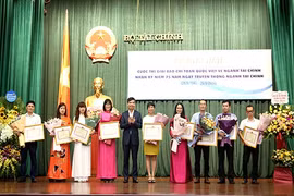 Trao Giải báo chí toàn quốc viết về ngành Tài chính