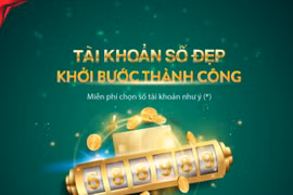 Tài khoản số đẹp – Khởi bước thành công cùng SCB