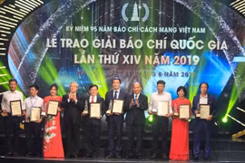 Lời cảm ơn của Hội Nhà báo Việt Nam