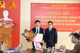 Hà Tĩnh có tân Giám đốc Sở Thông tin & Truyền thông