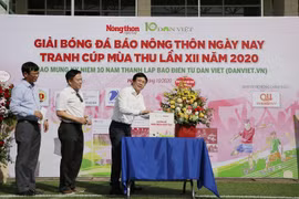 Khai mạc Giải bóng đá Báo Nông thôn Ngày nay: Tăng cường giao lưu, học hỏi, đoàn kết