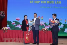 Bà Giàng Páo Mỷ giữ chức Chủ tịch HĐND tỉnh Lai Châu