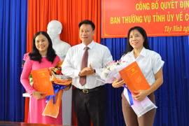 Bổ nhiệm bà Trần Thị Mỹ Linh làm tổng biên tập Báo Tây Ninh