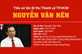 Tiểu sử tân Bí thư Thành ủy TP.HCM Nguyễn Văn Nên