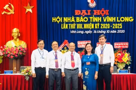 Nhà báo Lê Quang Nguyên tái đắc cử Chủ tịch Hội Nhà báo tỉnh Vĩnh Long