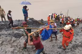 Sập mỏ đá quý ở Myanmar, ít nhất 113 người thiệt mạng