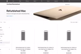 Mac Pro 2019 đã có bản refurbished, có model rẻ hơn máy mới gần 4.000 USD