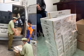Đắk Lắk: Phát hiện xe ô tô vận chuyển gần 500 bao thuốc lá điếu nhập lậu