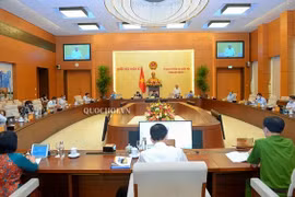 Từ ngày 10-19/9, Ủy ban Thường vụ Quốc hội họp phiên 48