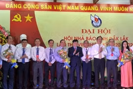 Đại hội Hội Nhà báo tỉnh Đắk Lắk lần thứ VII diễn ra thành công tốt đẹp
