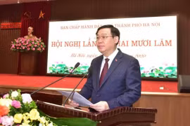 Tháng 9/2020, Bộ Chính trị phê duyệt văn kiện Đại hội lần thứ XVII của Đảng bộ TP Hà Nội