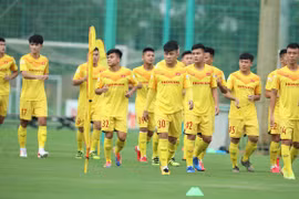 Đội tuyển U22 Việt Nam: “Cháy hết mình trong buổi tập thứ 2”